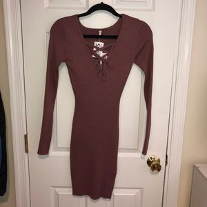 A cute long sleeve dress